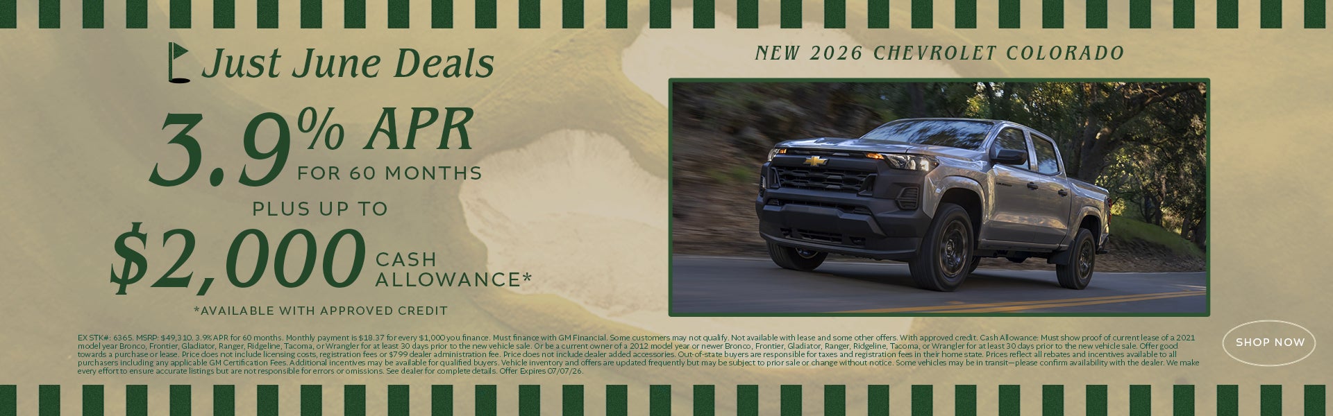New 2026 Chevrolet Colorado