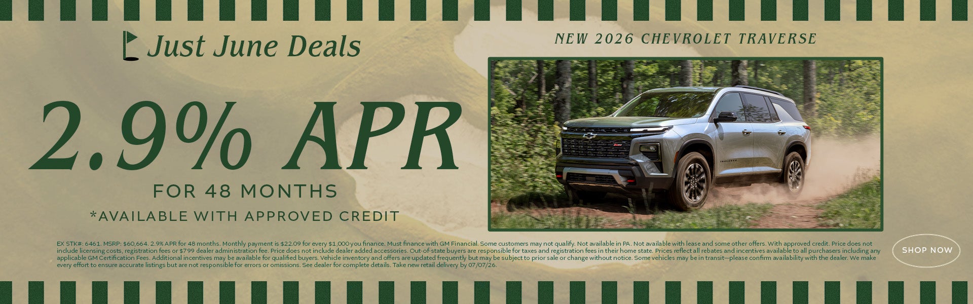 New 2026 Chevrolet Traverse