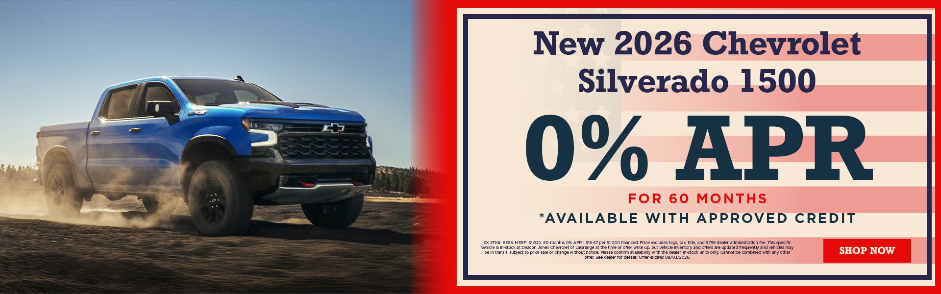 New 2026 Chevrolet Silverado 1500