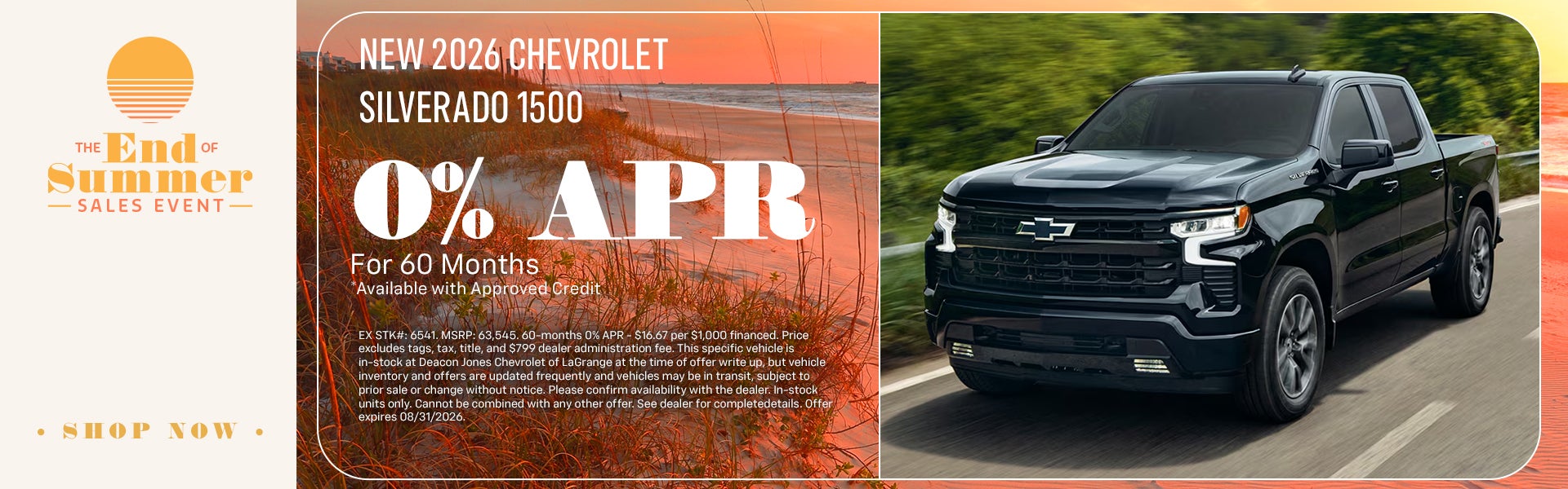 New 2026 Chevrolet Silverado 1500