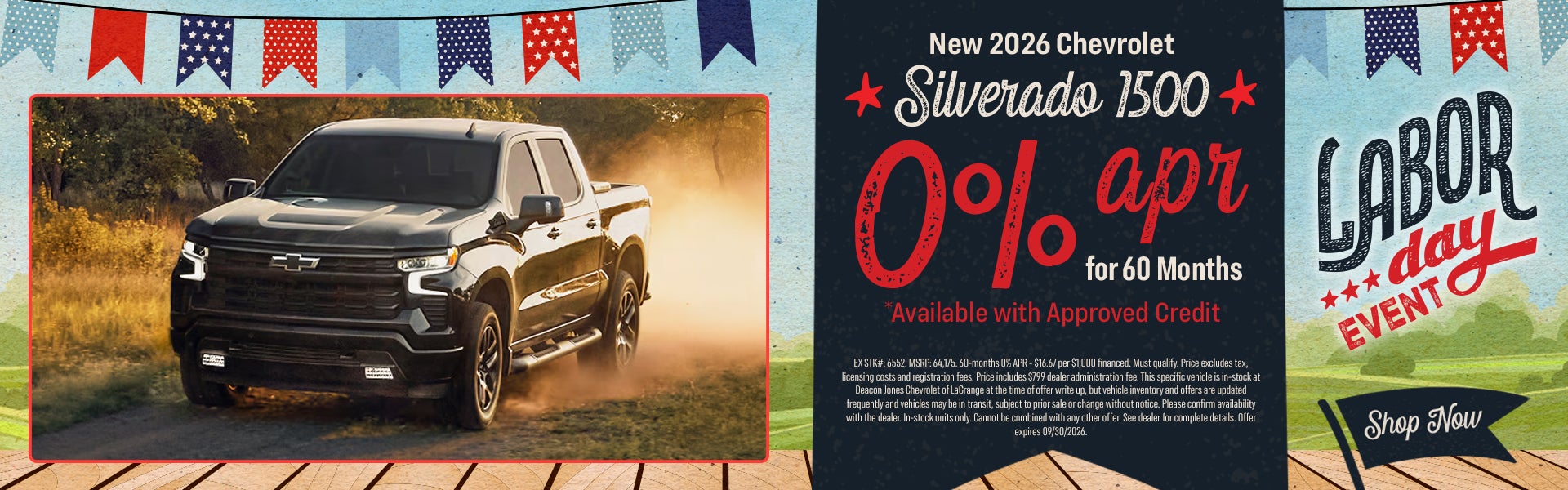 New 2026 Chevrolet Silverado 1500