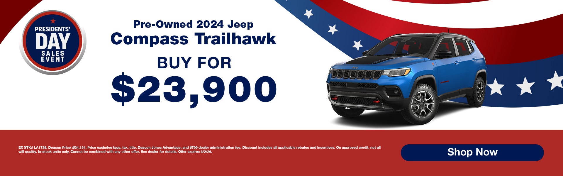 Pre-Owned 2024 Jeep Compass