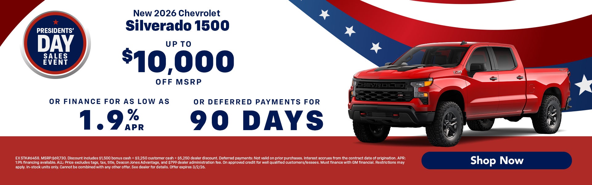 New 2026 Chevrolet Silverado 1500